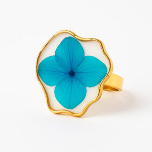 "Hortensia azul"