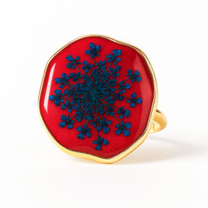 "Flor silvestre azul"