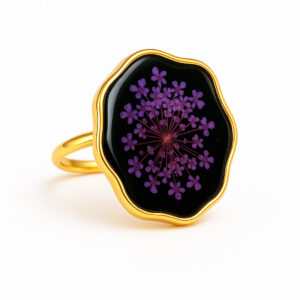 "Flor silvestre morada"